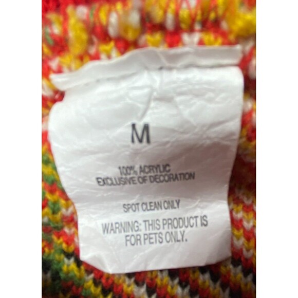 Ugly Christmas Sweater for Dog Size Medium Holiday Santa Elf Reindeer Candy Cane - Picture 9 of 9